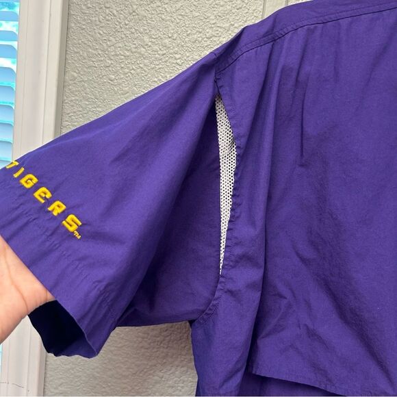 Columbia Collegiate PFG Tamiami Short-Sleeve Button-Down Shirt for Men’s Medium - Picture 13 of 16